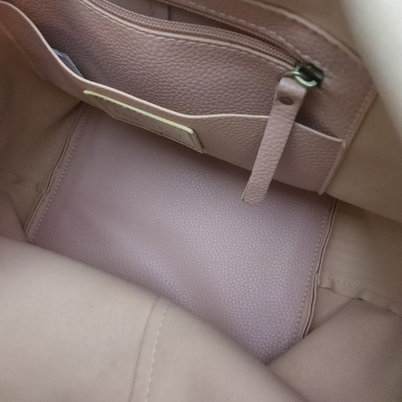 Woman totes all leather peach pinky color - Picture 3 of 4